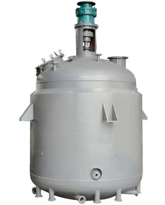 1600 kg Metalen reactor veilig ISO ASME gecertificeerd Afzonderlijk vat