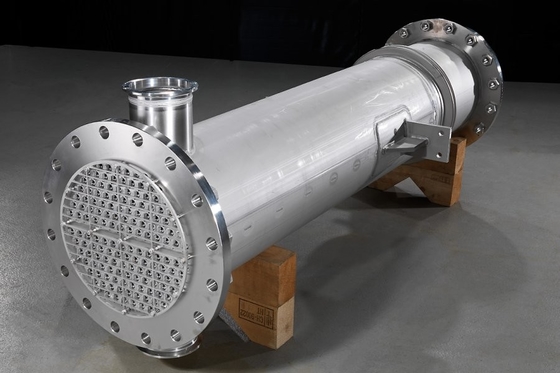 1600 kg warmtewisselaar ISO ASME gecertificeerd 0-1200 °C